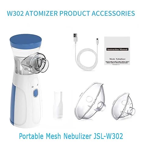 Trust Portable Ultrasonic Mesh Nebulizer Machine Cool Mist Inhaler for Children and Adults™