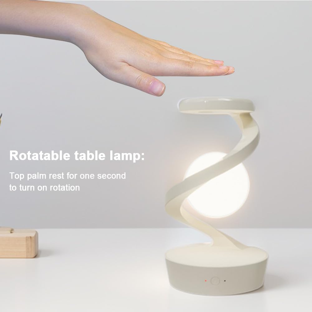 Beyond: Rotating Suspension RGB LED Lamp with Wireless Charger & Gesture Control, Modern & Futuristic Designâ˘