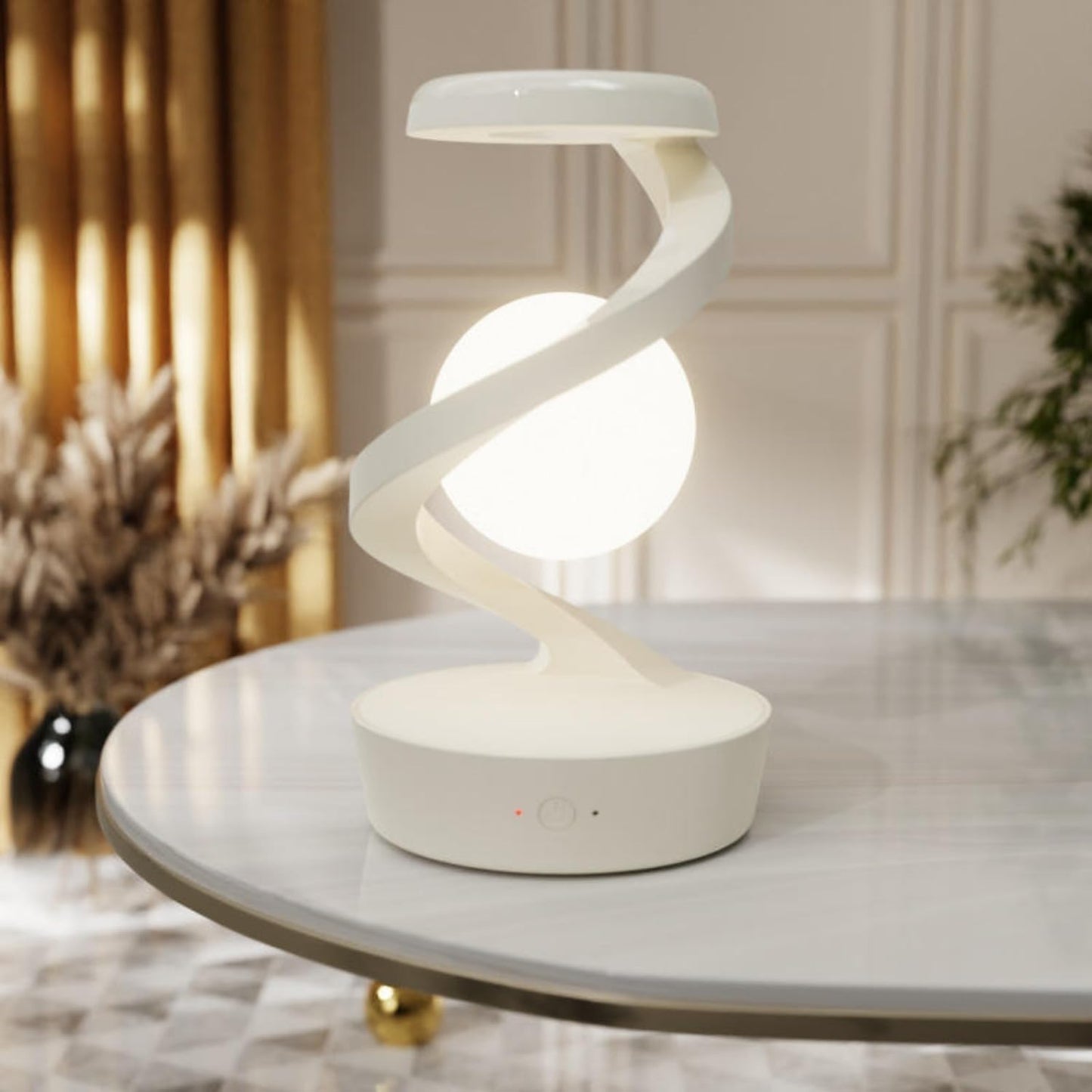 Beyond: Rotating Suspension RGB LED Lamp with Wireless Charger & Gesture Control, Modern & Futuristic Designâ˘