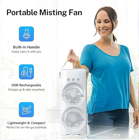 Portable Double Ended Air Conditioner Fan™