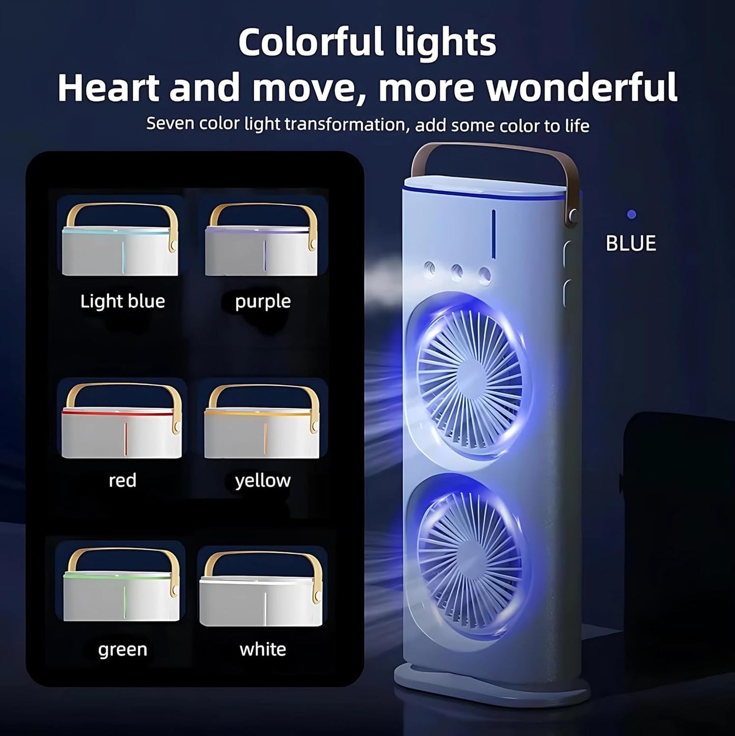 Portable Double Ended Air Conditioner Fan™