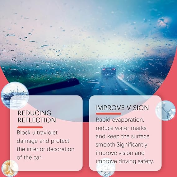 Car Glass Oil Film Cleaner &bAnti fog Cleaner brush™ (Use all Galss)