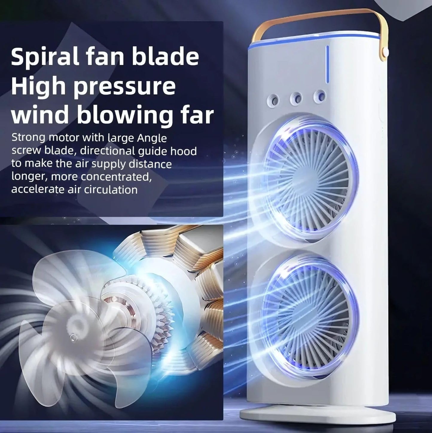 Portable Double Ended Air Conditioner Fan™