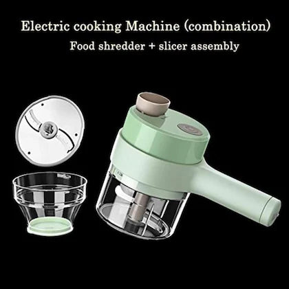 4 In 1 Portable Electric Vegetable Cutter set™