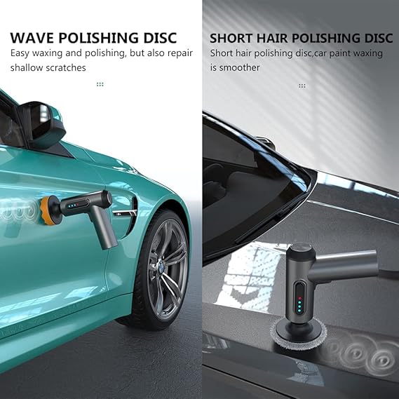 :  🚗✨ ShineX™ Electric Car Polish Machine 2000RPM – Car Wax & Buffing Kit with 3 Pads ✨🚗
