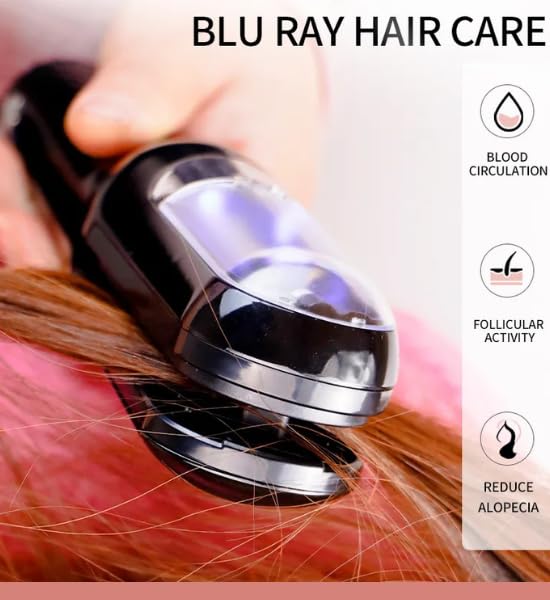 Cordless Automatic Split End Hair Trimmer Machine ™ Rechargeable Electric Split Ends Remover Tool for Dry, Damaged, Curly, Frizzy Hair  2-in-1 Automatic Split End Cutter for Men & Women
