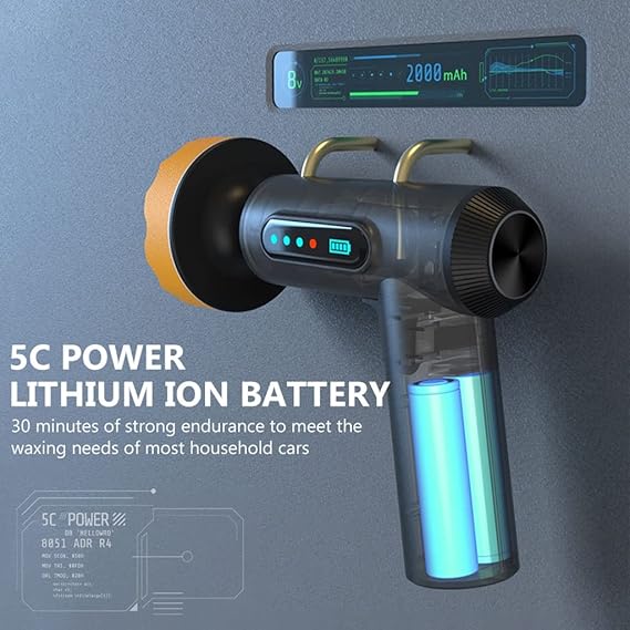 :  🚗✨ ShineX™ Electric Car Polish Machine 2000RPM – Car Wax & Buffing Kit with 3 Pads ✨🚗