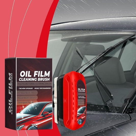 Car Glass Oil Film Cleaner &bAnti fog Cleaner brush™ (Use all Galss)