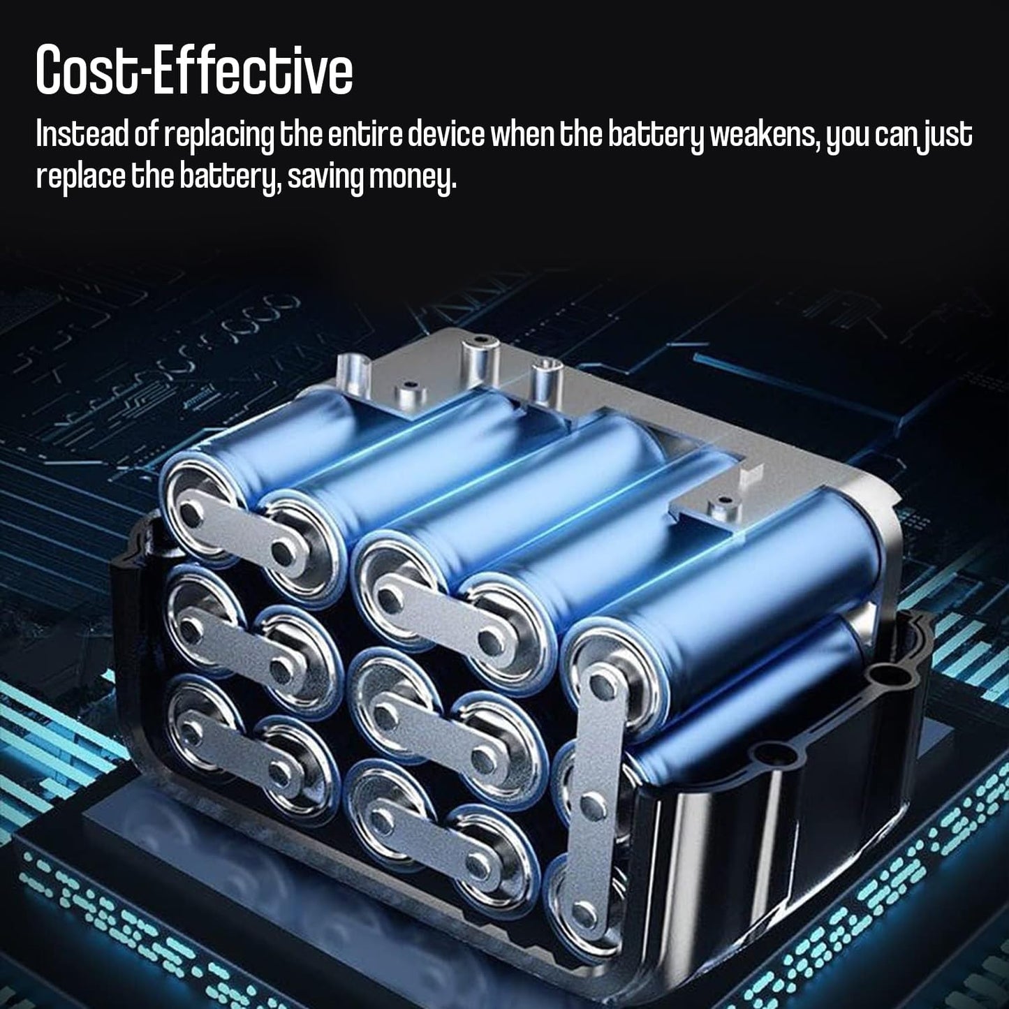 TurboVac: Super Powerful Cordless Vacuum Cleaner with Detachable Battery™