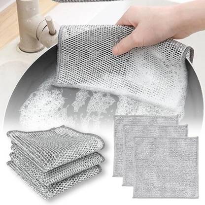 Non Scratch Microfiber Dish Wash Cloth™ (Pack of 6)