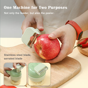 4 In 1 Portable Electric Vegetable Cutter set™